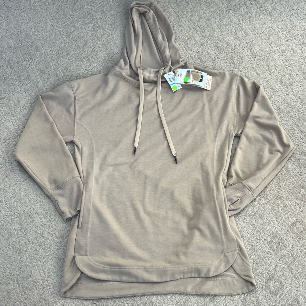 Cozy Earth Yoga Beige Hoodie NWT XL